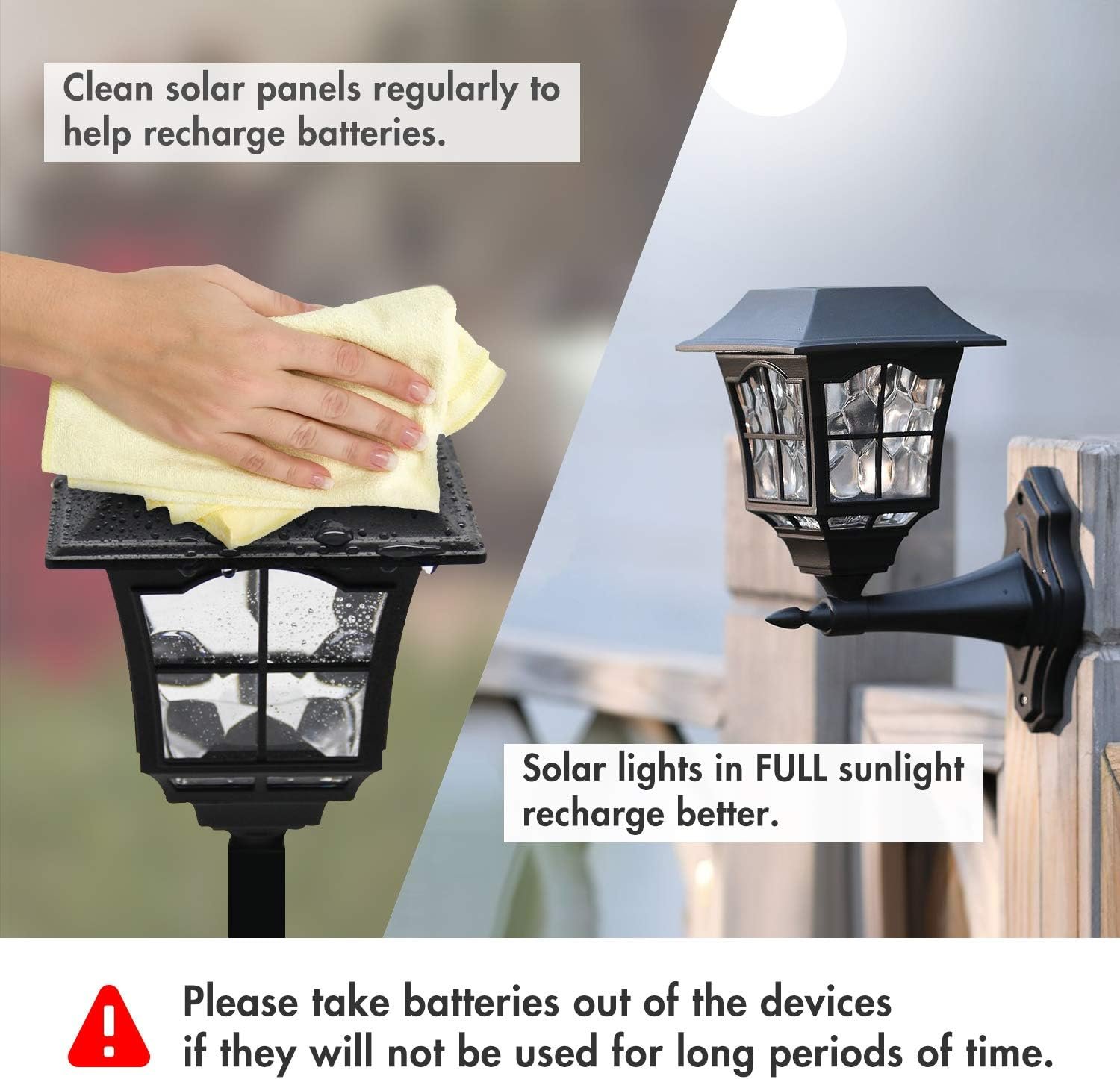 Tenergy Solla AAA Rechargeable NiMH Battery, 600mAh Solar Batteries for Outdoor Solar Lights, Patio Lights, Anti-Leak, 5+ Years Performance, 12 Pack, UL Certified - Image 7