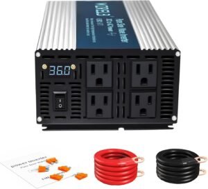 WZRELB 2000W Pure Sine Wave Inverte...