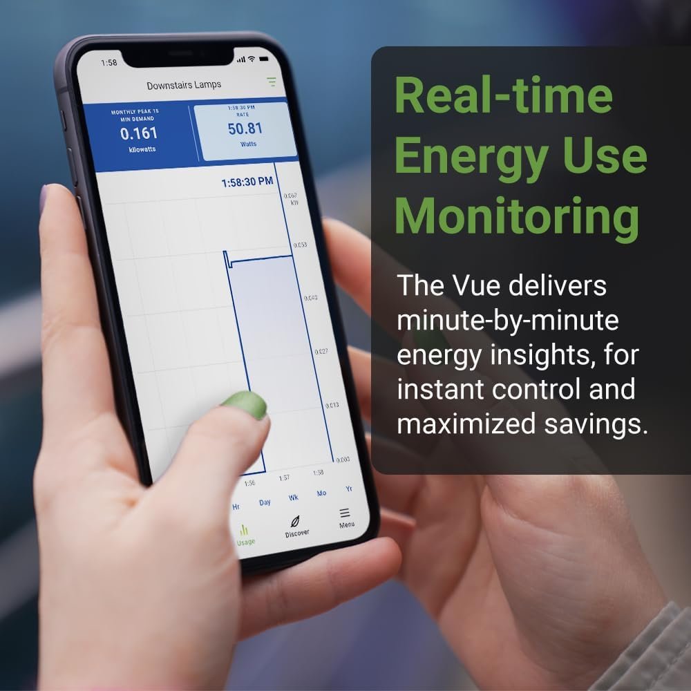 Emporia Vue 3 Commercial 3-Phase Smart Energy Monitor - Business and Home Automation Device with Real Time Electricity Usage Monitor, Power Consumption Meter, Solar and Net Metering - Image 5