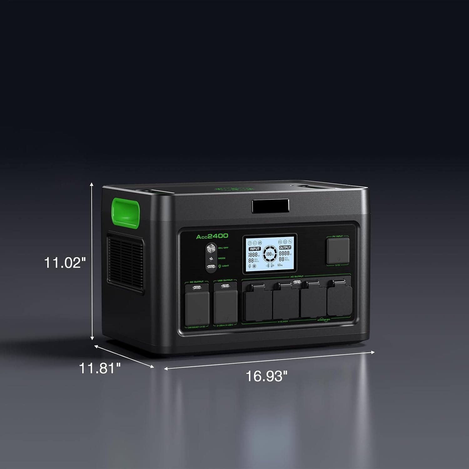 Solar Generator 2400W Portable Power Station for Home Use - Image 9