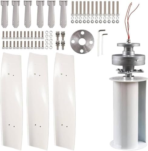 20,000W Veal Axis Wind Turbine Kit for Home, Grid-Tied Generator with Controller & Inverter, Efficient Renewable Energy Solution for Sustainable Living - Image 8