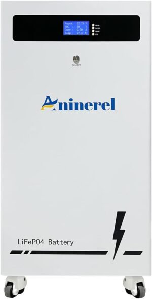 15kWh 51.2V 314Ah LiFePO4 Battery, ...
