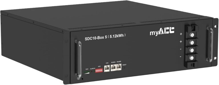 48V 100Ah LiFePO4 Lithium Battery, UL1973 IEC62477 IEC62619 CE-EMC VDE2510-50 CEI0-21 UKCA UN38.3 Listed, 5120Wh, Built-in 100A BMS, 8-DIP, Perfect for Solar Energy Storage, Home Backup Power Off-Grid