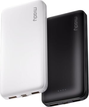 Miady 2-Pack Portable Charger, Slim...
