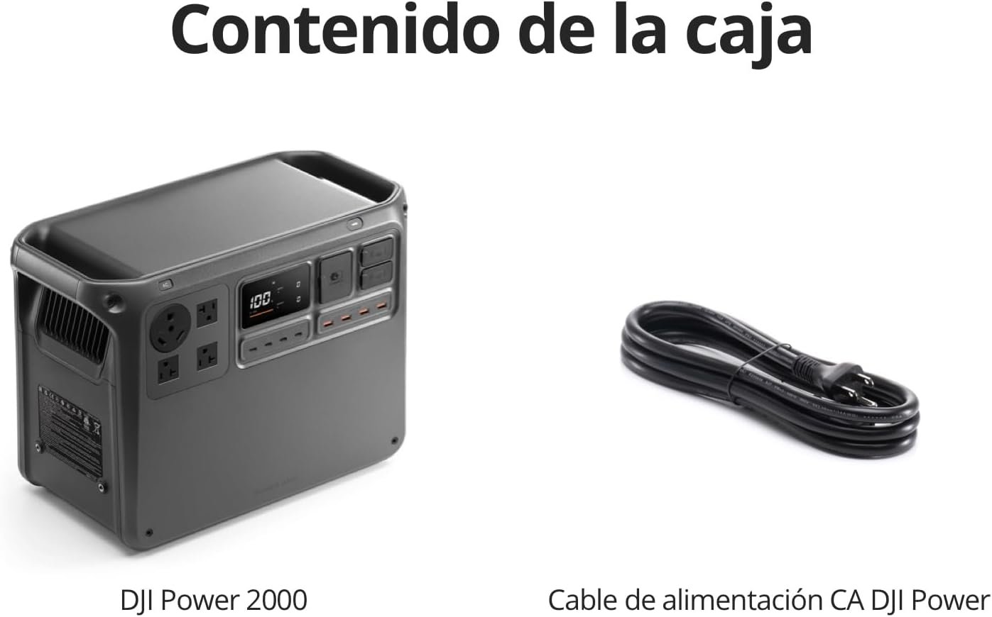 DJI Power 2000 Portable Power Station, 2048Wh LFP Battery | Compact Size, 3000W Stable Output, Fast Recharge, Electric Generator for Home, Camping & RVs, Off-Grid - Image 11