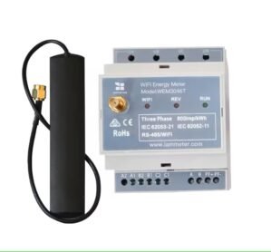 WiFi Energy Meter, 3 Phase 4 Wire E...