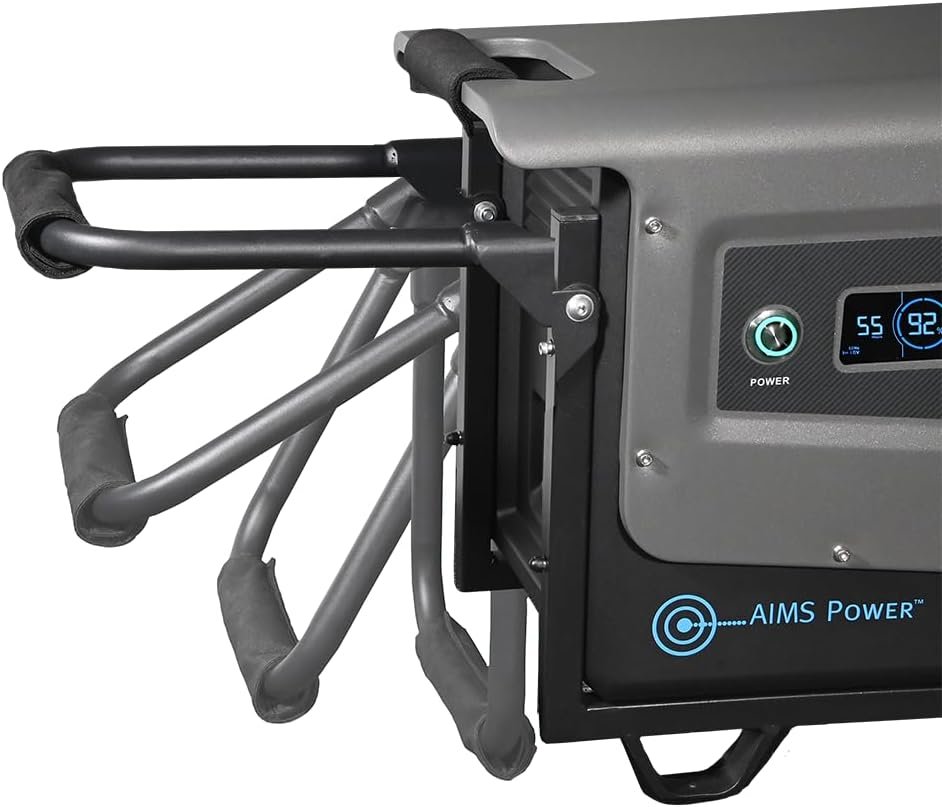 AIMS 33A Portable Solar Generator 5.04 kWh LiFePO4 | Solar & Grid Inputs | Solar Input, Grid Input - Image 4