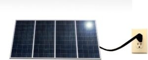 Plug and Play Solar Panel Power wit...