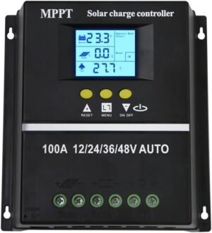 100A MPPT Solar Charge Controller 1...