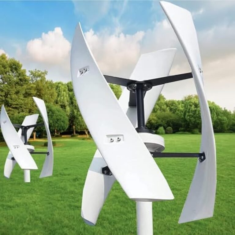 20,000W Veal Axis Wind Turbine Kit for Home, Grid-Tied Generator with Controller & Inverter, Efficient Renewable Energy Solution for Sustainable Living