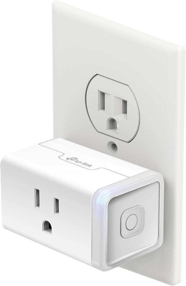 Kasa Smart Plug Mini with Energy Monitoring, KP115 | Wi-Fi Outlet Works with Alexa, Google Home, Wi-Fi Simple Setup, No Hub Required, White