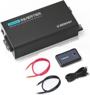 Renogy Inverter PUH, 1000W Pure Sin...