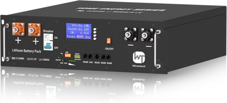48V 100Ah lifepo4 Battery 51.2V Lithium Server Rack Battery | UL1973&UL9540A certified LiFePO4 server rack battery with 6000+ cycles for safe solar battery storage and home backup systems