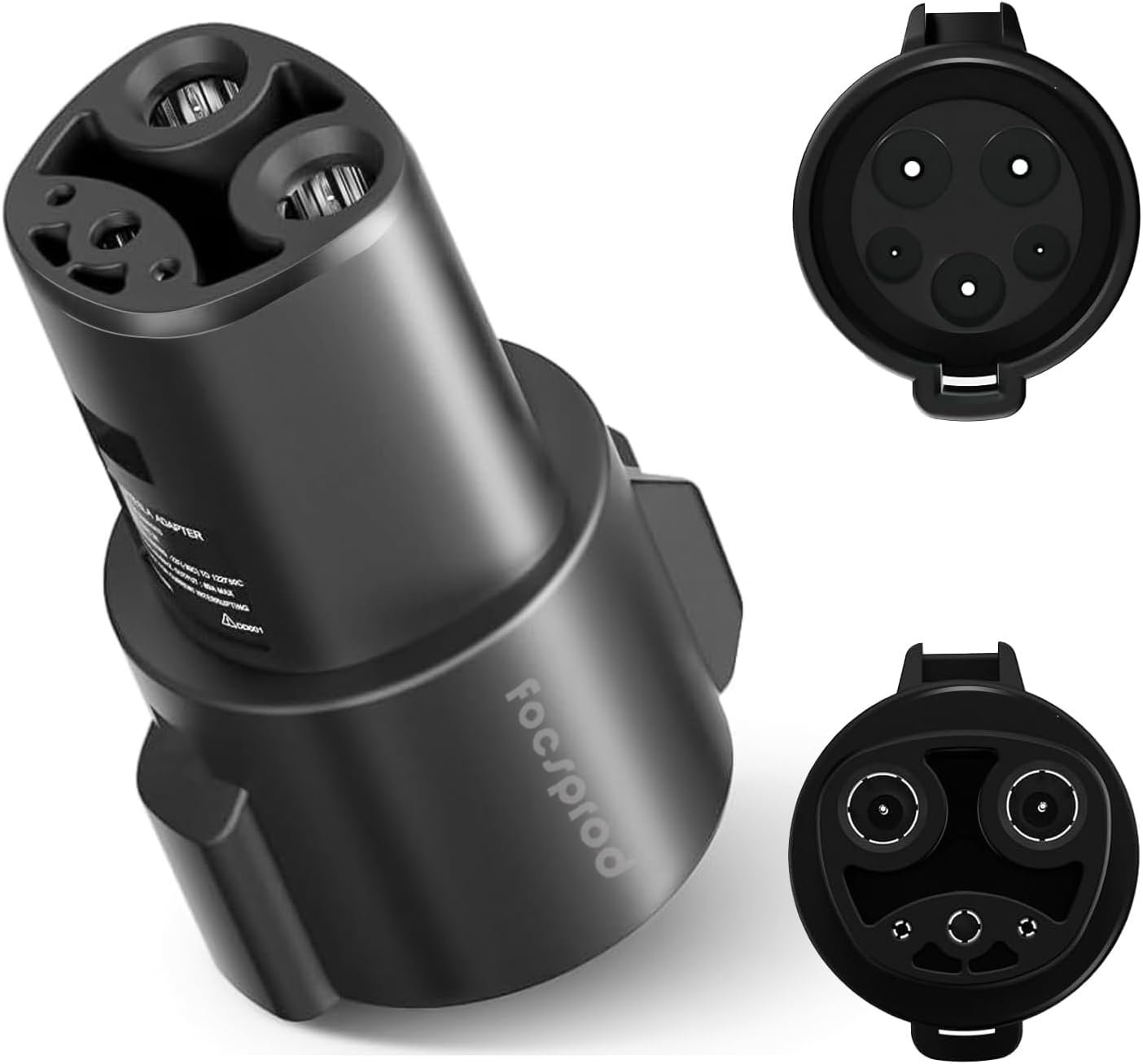 FOCSPROD J1772 to Tesla Charger Adapter, Max 80A 250V Fast Charging J1772 to NACS Adapter for Tesla Model 3/Y/X/S/Cybertruck Charging Adapter, Compatible with J1772 EV Charge to Tesla Adapter -UL 2252 - Image 8