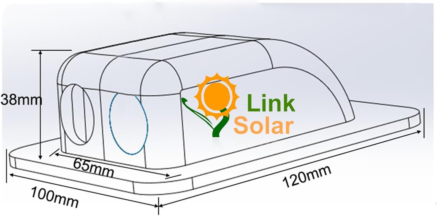 Weatherproof ABS Solar Double Cable Entry Gland | for All Cable Types 2mm² to 6mm² for Solar Project on Rv, Campervan, Boat - Image 4