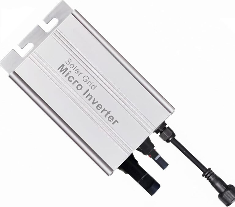 Solar Grid Tie Micro Inverter MPPT Smart Micro PV System 180W 500W 700W DC 18V-50V to AC Output 120V/230V Auto (700W)