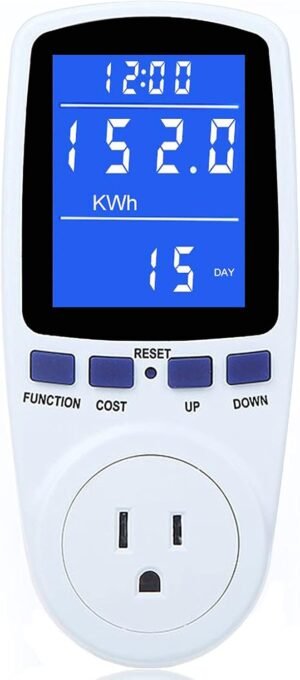 Upgraded Watt Power Meter Plug Home...