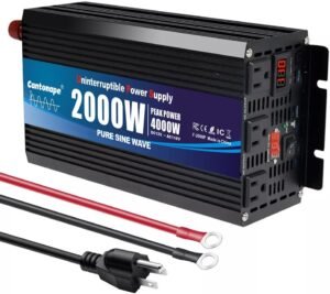 Cantonape 2000W Sump Pump Backup Ba...