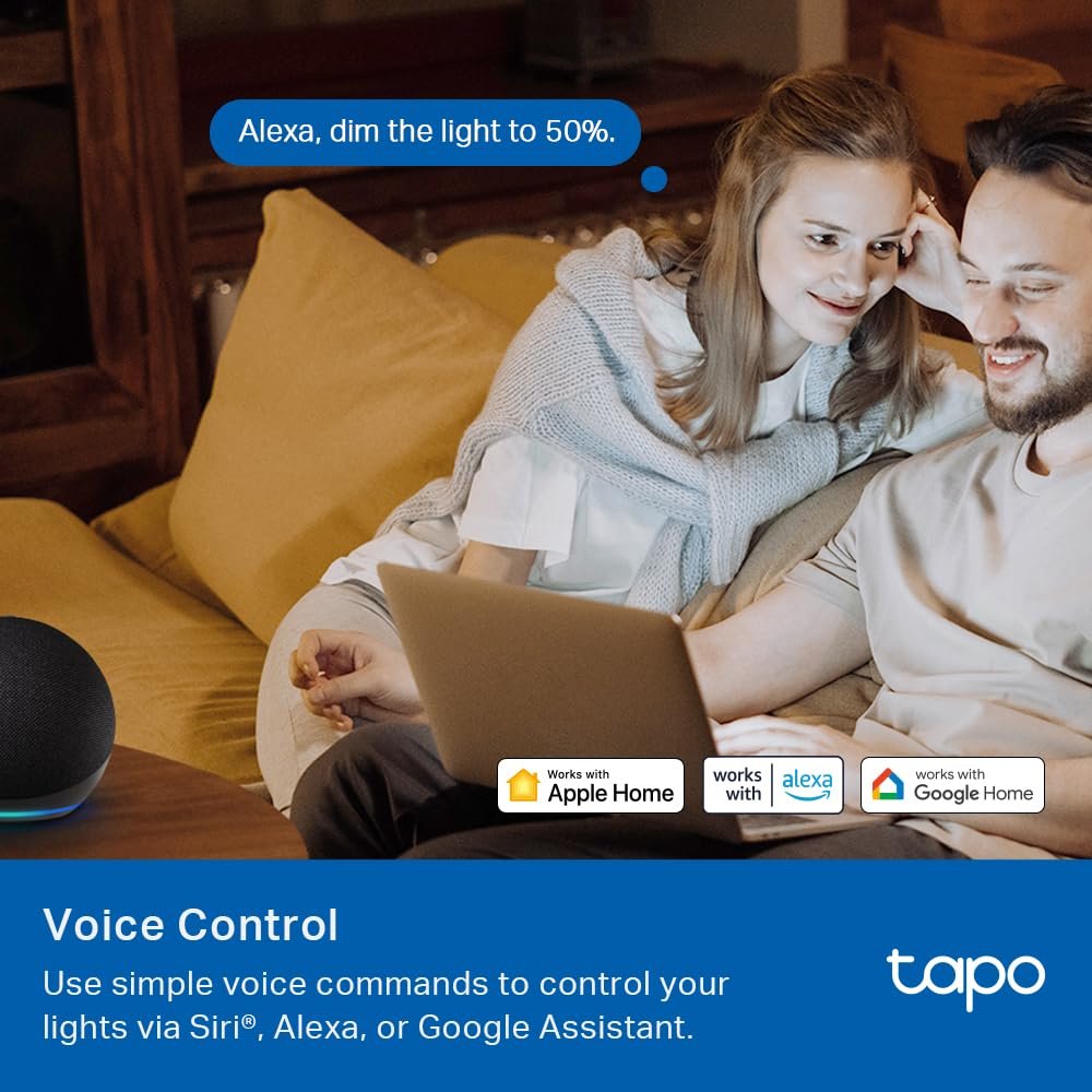 Tapo Matter Smart 3-Way Dimmer Switch Kit, S515D KIT | Energy Monitoring, Neutral Wire Required, Works with Alexa/Siri/Google Home/SmartThings, UL Certified, 2.4GHz Wi-Fi - Image 7