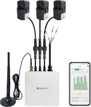 Smart Home Energy Monitor with 3 80...