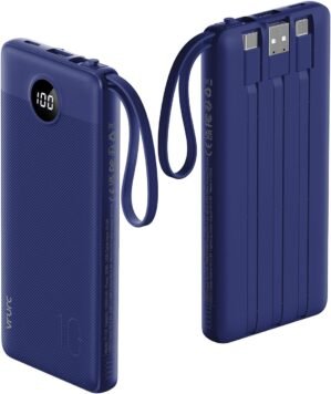 VRURC Portable Charger, Built in 4 ...