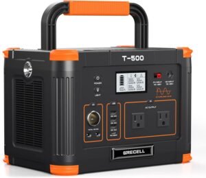 Portable Power Station 500W(Peak 10...