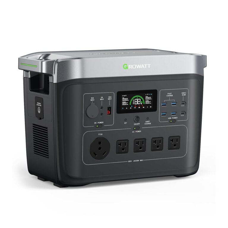 GROWATT INFINITY 2000 Pro Portable Power Station, 2048Wh Solar Generator