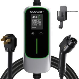 ELEGRP Level 2 EV Charger 40Amp, J1...