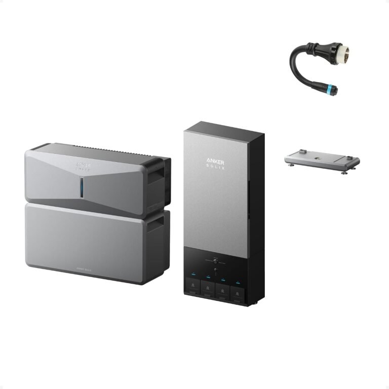 Anker SOLIX E10, Power Dock, 6kWh, 7.6kW Output, 9kW Solar | Auto Backup, ≤200A whole-home, ≤20ms seamless switchover, NEMA 4 & 3R rated, Up to 12-Month 0% APR