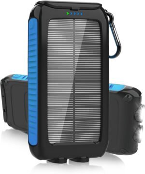 49800mAh Solar Charger Power Bank w...