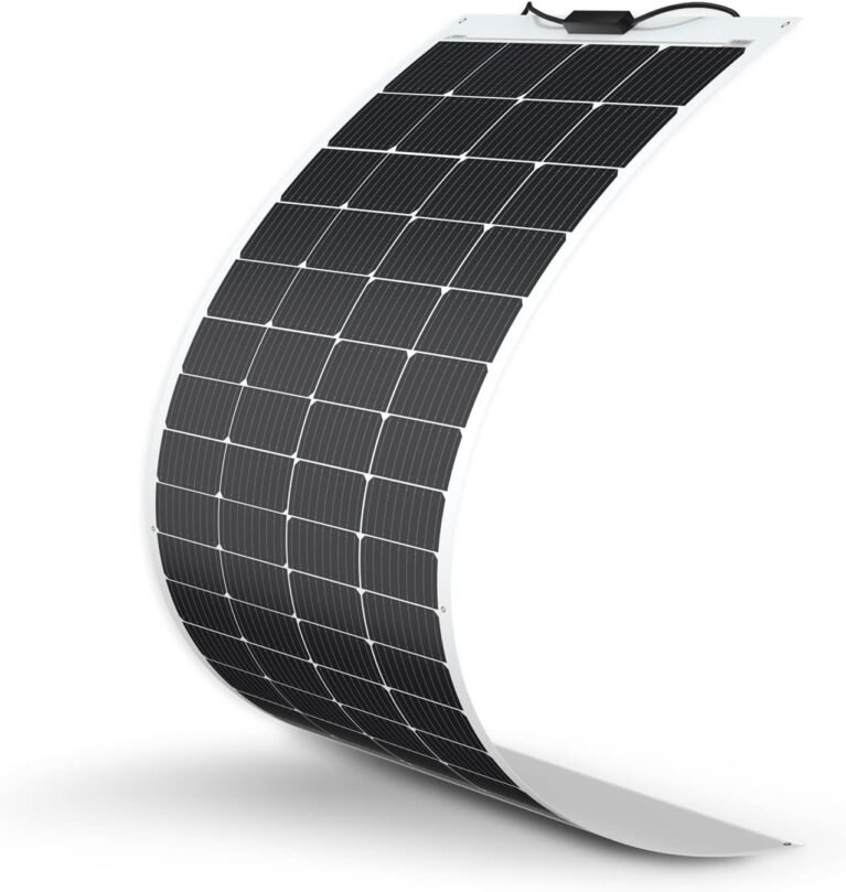 Renogy Flexible Solar Panel 100 Watt, 240° Ultra Flex Bendable | 200W Flexible Solar Panel for Marine RV Cabin Van Car Boat Curve Surfaces Off-Grid Systems, 0.1 Inch Lightweight, IP68