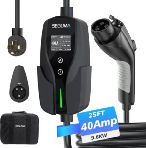 SEGUMA Level 2 EV Charger, 40Amp El...