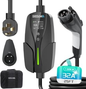 SEGUMA 32A Level 2 EV Charger, J177...