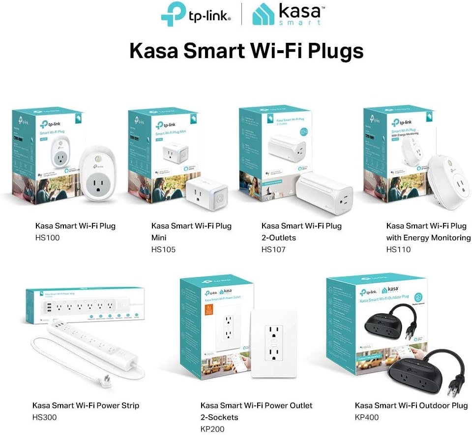 Kasa Smart WiFi Plug w/Energy Monitoring by TP-Link - Reliable WiFi Connection, No Hub Required, Works with Alexa Echo & Google Assistant (HS110) - Image 7