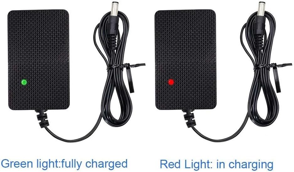 KBT 12V 2400mAh Rechargeable Li-ion Battery, Bare Leads Wire Replacement Battery Pack with Charger Compatible with 12V Devices RC Car, Boat, Robot, DIY, LED Light Strip, CCTV Camera - Image 4
