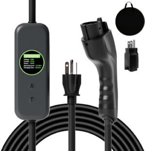 1+2 EV Charger Level Portable Elect...