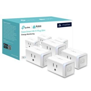 Kasa Matter Smart Plug w/ Energy Mo...
