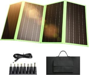 60W Portable Solar Panel Charger wi...
