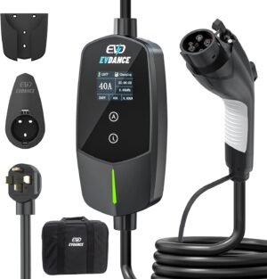 Level 2 EV Charger 40Amp, 240V 9.6K...
