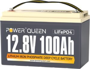 Power Queen LiFePO4 Battery 12V 100...