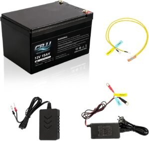 12V 15Ah LiFePO4 Battery Deep Cycle...