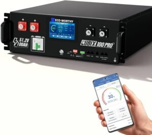 ECO-WORTHY Cubix100 Pro 48V 100Ah S...