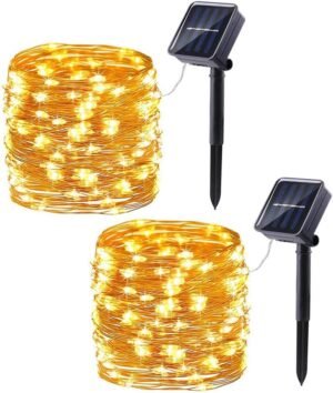 Lomotech Solar Fairy Lights Outdoor...