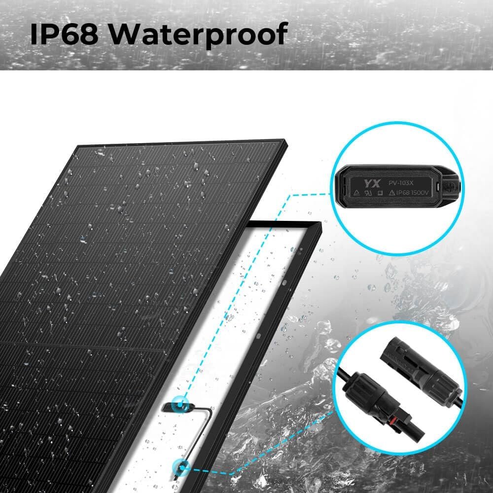 SUNGOLDPOWER 10PCS 500W Solar Panels Monocrystalline UL 61730, Grade A Solar Cell, Waterproof IP68, High Efficiency Solar Panel On/Off Grid Supplies for RV, Tiny house, Marine, Household (Total 5000W) - Image 5