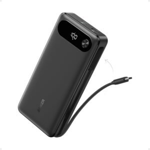 Anker Power Bank, 20,000mAh Travel ...