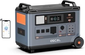 OSCAL PowerMax 6000 Solar Generator...