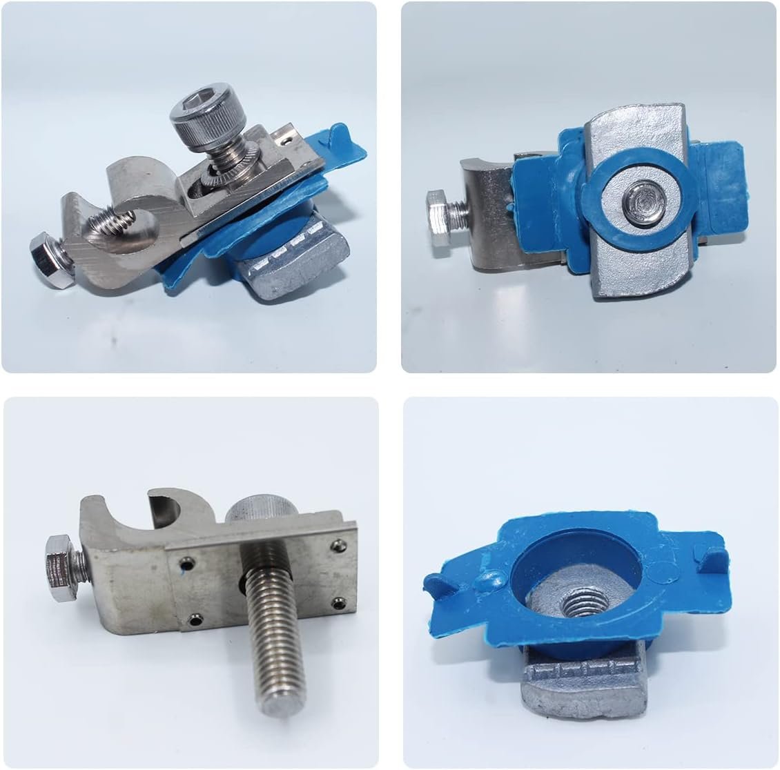 Solar Panel Grounding Lug, Bolt-On Cable Clamp with Nuts for Off-Grid Solar | For RV, boat, roof, wall and off-grid solar systems; durable grounding solution for photovoltaic installations - Image 3