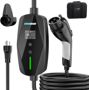 Level 1&2 EV Charger -16Amp Ad...