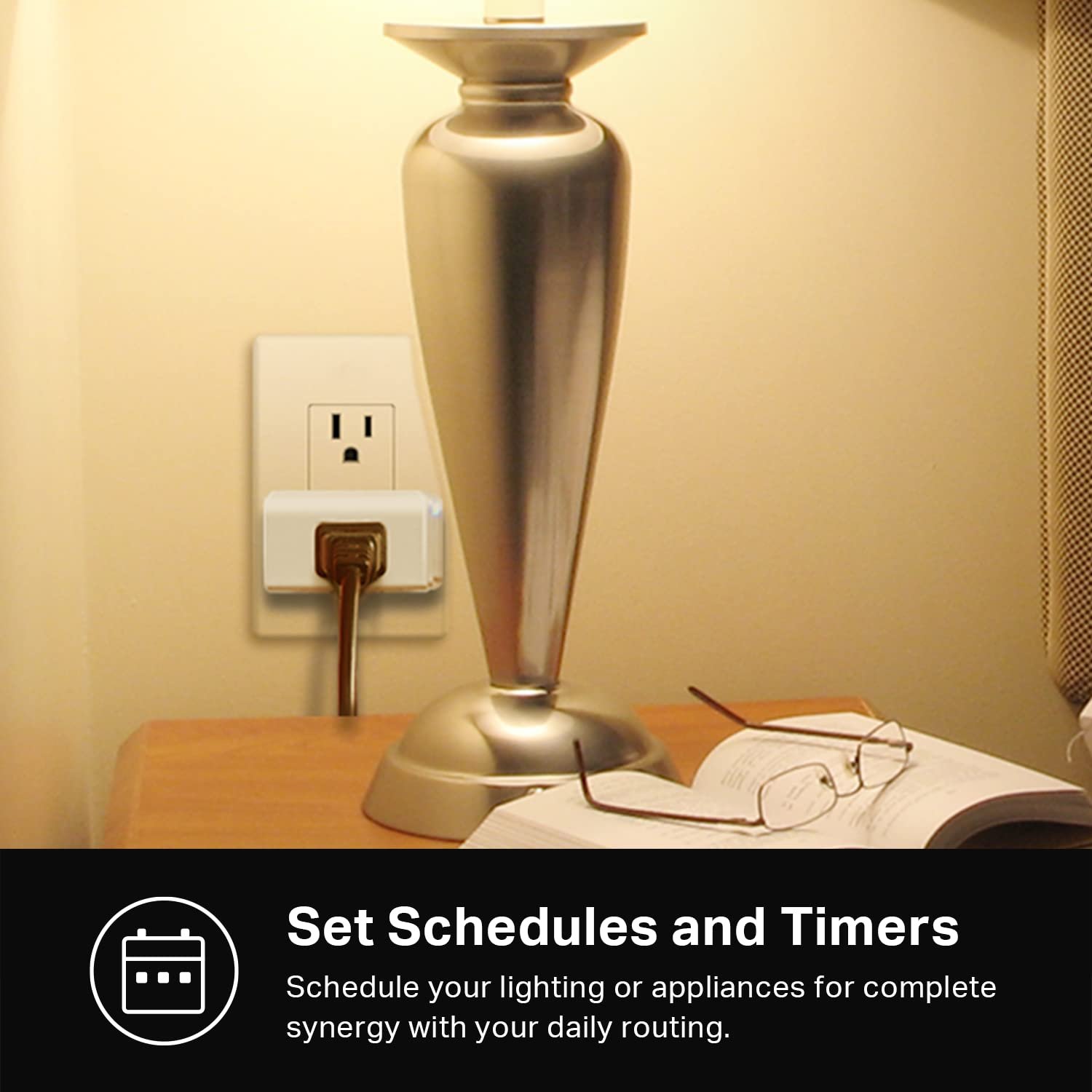 Kasa Smart Plug Mini 15A, EP25P4, Apple HomeKit Supported | Smart Outlet Works with Siri, Alexa & Google Home, UL Certified, App Control, Scheduling, Timer, 2.4GHz WiFi, No Hub Required - Image 8