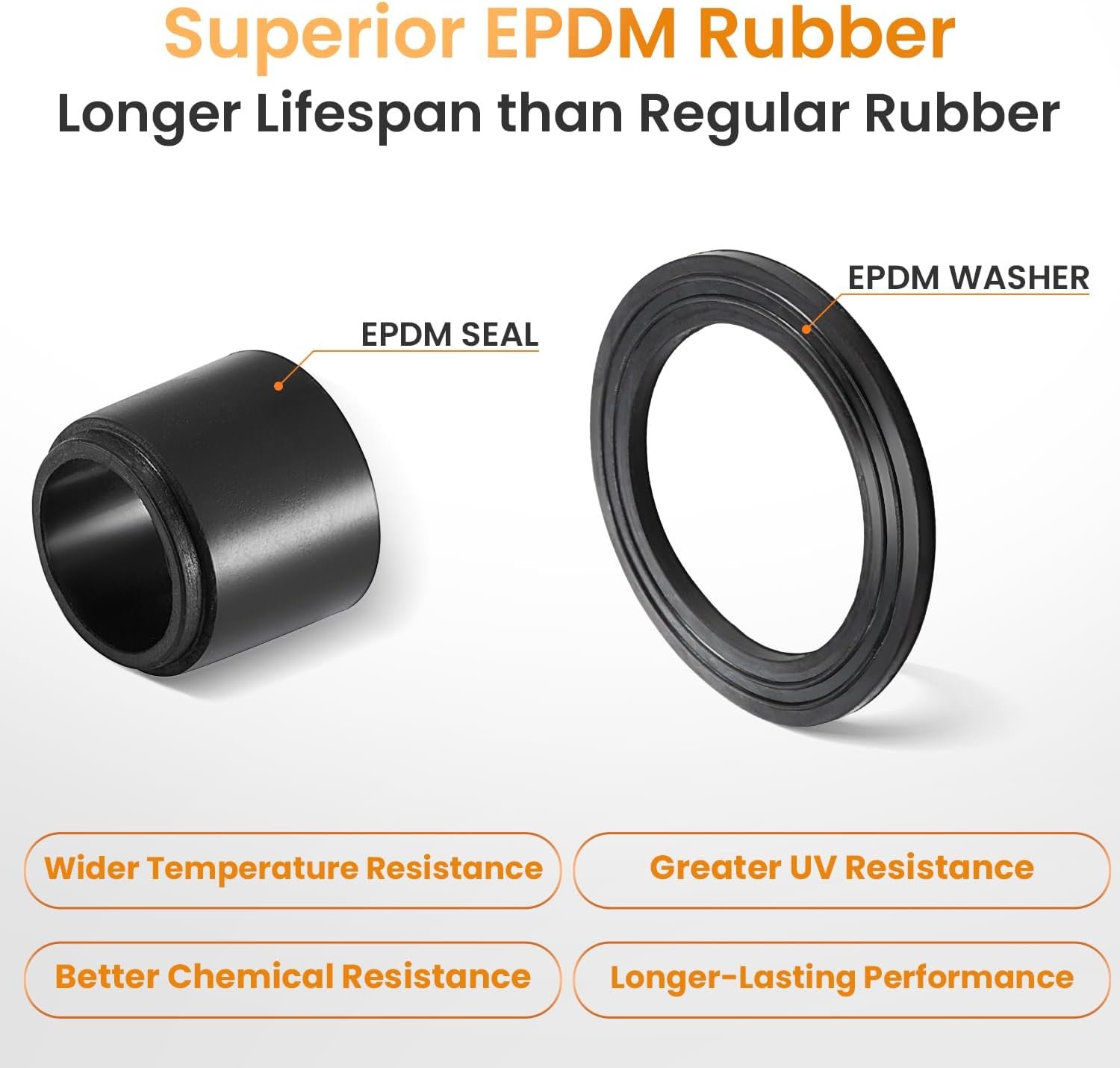 QILIPSU 12pcs 1/2" NPT Cable Gland Waterproof IP68 Nylon Cable Pass Through Cord Grip Connector Strain Relief Wire Grommet - Image 4